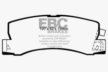Load image into Gallery viewer, EBC 90-91 Lexus ES250 2.5 Yellowstuff Rear Brake Pads - Corvette Realm