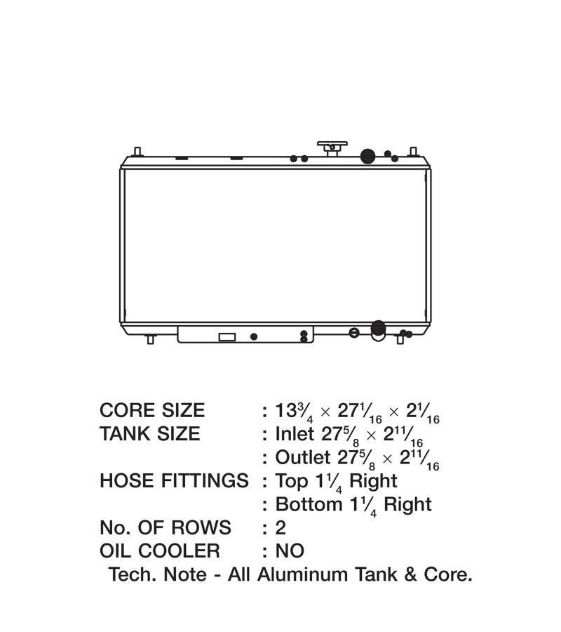 CSF 94-01 Acura Integra Radiator - Corvette Realm