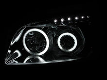 Load image into Gallery viewer, ANZO 2006-2008 Toyota Rav4 Projector Headlights w/ Halo Black - Corvette Realm