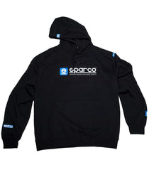 Sparco Sweatshirt Hooded WWW Blk Lrg