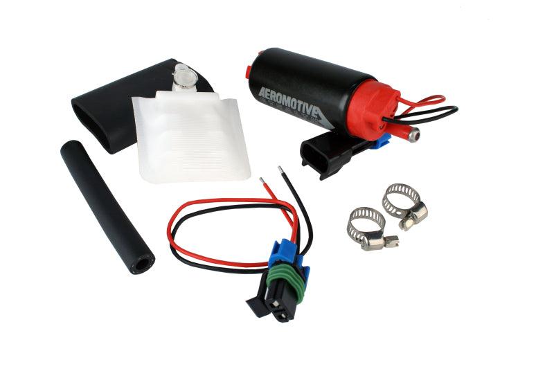 Aeromotive 340 Series Stealth In-Tank E85 Fuel Pump - Offset Inlet - Inlet Inline w/Outlet - Corvette Realm