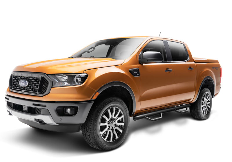 N-Fab Nerf Step 2019 Ford Ranger Crew Cab - Tex. Black - Cab Length - 3in