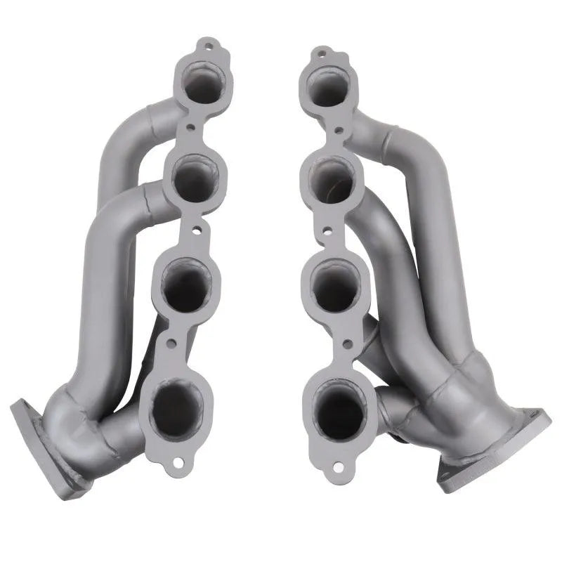 BBK 14-18 GM Truck 5.3/6.2 1 3/4in Shorty Tuned Length Headers - Titanium Ceramic - Corvette Realm