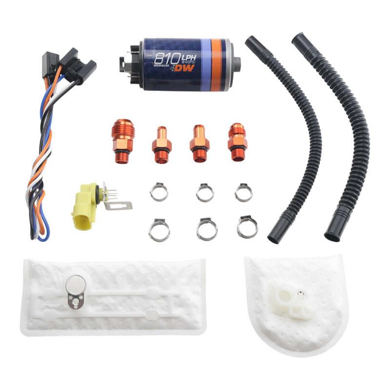 Deatschwerks DW810 Brushless Series 810lph In-Tank Brushless Fuel Pump w/ 9-1002 Install kit - Corvette Realm