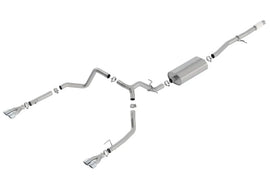 Borla 19-25 Chevy Silverado 1500 5.3L V8 CC SB 147.4in WB Touring Cat-Back Exhaust w/ Quad Square Tips
