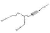 Borla 19-25 Chevy Silverado 1500 5.3L V8 CC SB 147.4in WB Touring Cat-Back Exhaust w/ Quad Square Tips