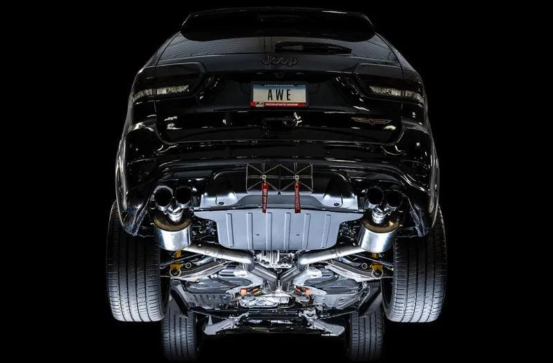 AWE Tuning 2020 Jeep Grand Cherokee SRT/Trackhawk Touring Edition Exhaust - Use w/Stock Tips - Corvette Realm
