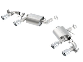 Borla 16-24 Chevy Camaro SS 6.2L w/ Dual NPP S-Type Quad RD RL Tips Dual Exit Axle-Back Exhaust