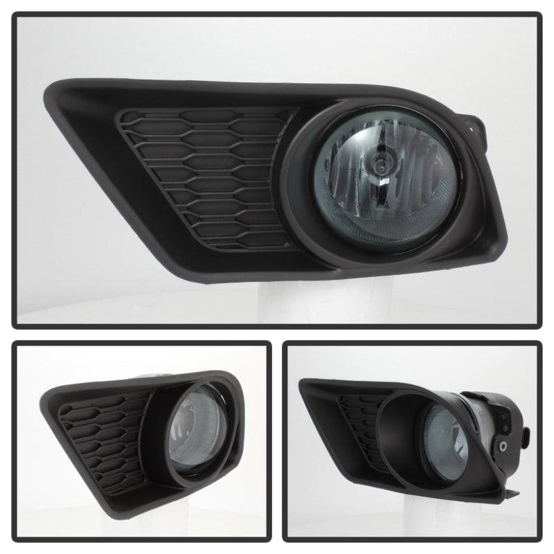 Spyder Dodge Charger 2011-2014 OEM Style Fog Lights W/Switch- Smoke FL-DCH2011-SM - Corvette Realm