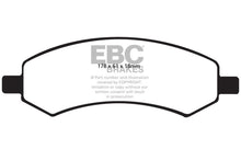 Load image into Gallery viewer, EBC 06-09 Chrysler Aspen 4.7 Extra Duty Front Brake Pads - Corvette Realm