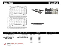 Load image into Gallery viewer, StopTech Performance 08-09 Lexus IS F Front Brake Pads - Corvette Realm