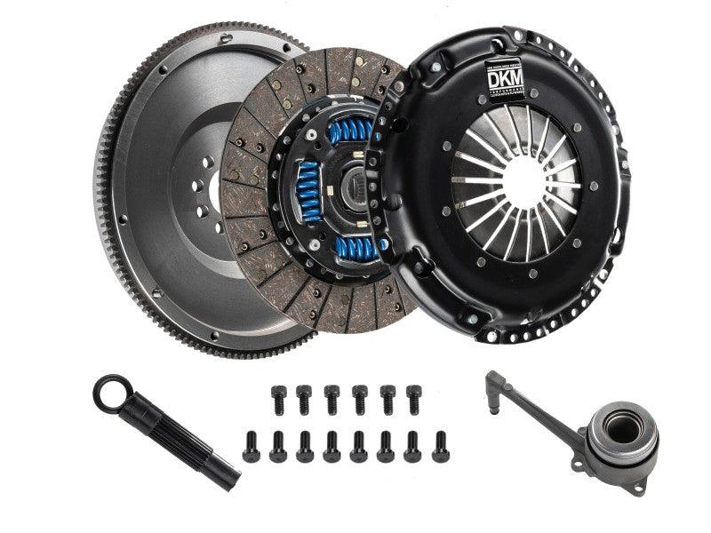 DKM Clutch 2.0 VW/Audi A3 FSI 6 Bolt Sprung Organic MB Clutch w/Steel Flywheel (440 ft/lbs Torque) - Corvette Realm