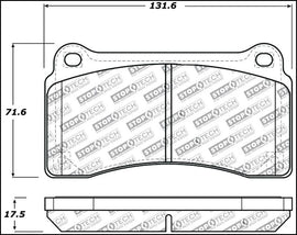 StopTech Performance Brake Pads - Corvette Realm