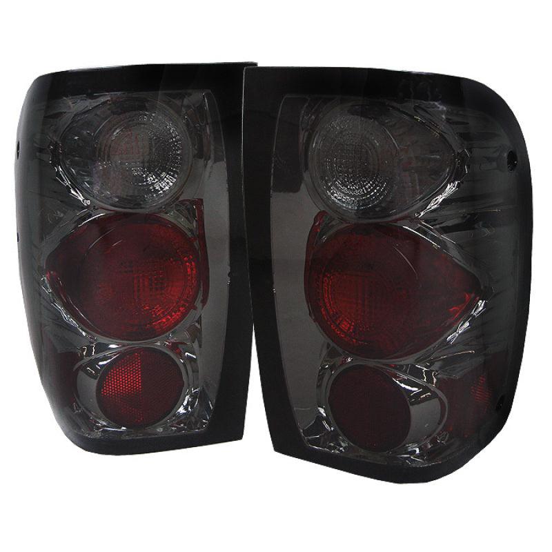 Spyder Ford Ranger 98-00 Euro Style Tail Lights Smoke ALT-YD-FR98-SM - Corvette Realm