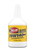 Load image into Gallery viewer, Red Line 75W140NS Gear Oil - Quart - Corvette Realm