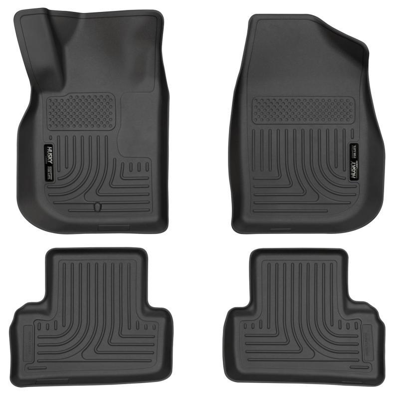 Husky Liners 04-10 Chevrolet Cobalt WeatherBeater Combo Black Floor Liners - Corvette Realm