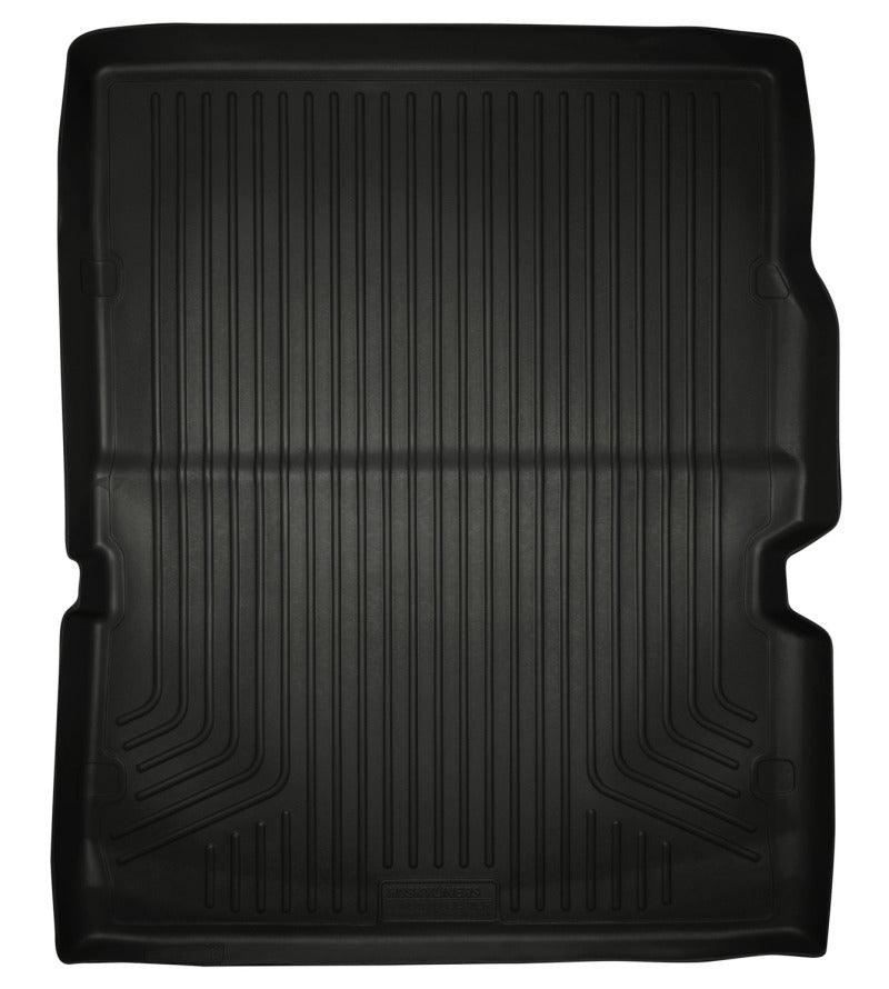 Husky Liners 11-22 Dodge Durango WeatherBeater (Over Folded 3rd Row) Black Rear Cargo Liner - Corvette Realm