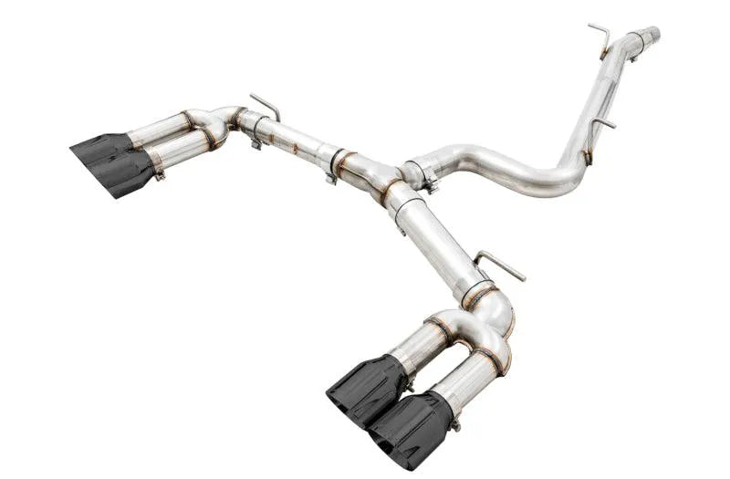 AWE Tuning Audi 8V S3 Track Edition Exhaust w/Diamond Black Tips 102mm - Corvette Realm