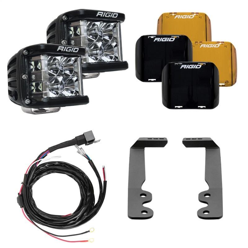 Rigid Industries 2022+ Toyota Tundra A-Pillar Lighting Kit (Fits 360-Series, D-SS Series) - Corvette Realm