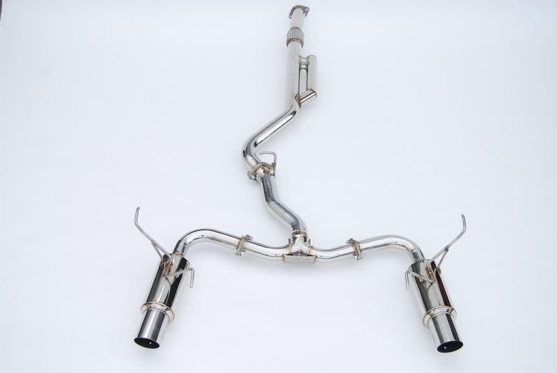 Invidia 2022+ Subaru WRX N1 Twin Outlet Single Layer SS Tip Cat-Back Exhaust - Corvette Realm