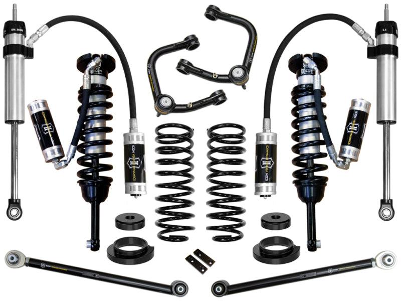 ICON 03-09 Lexus GX470 0-3.5in Stage 5 Suspension System w/Tubular UCA - Corvette Realm