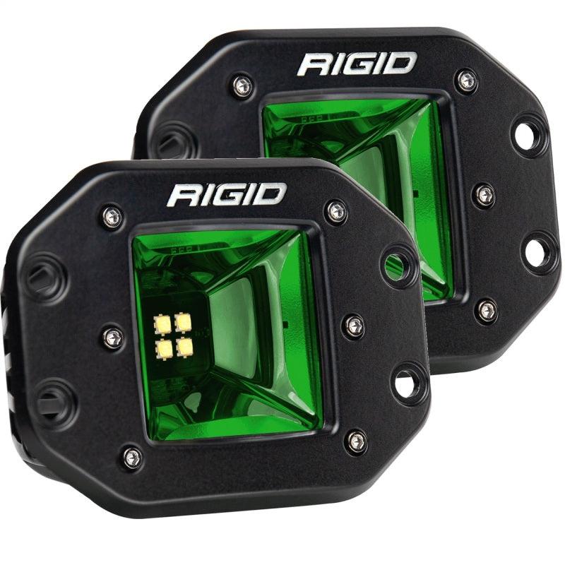 Rigid Industries Radiance+ Scene RGBW Flush Mount - Pair - Corvette Realm