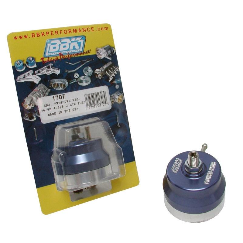 BBK 94-98 Mustang 5.0 / 4.6 Adjustable Fuel Pressure Regulator - Corvette Realm