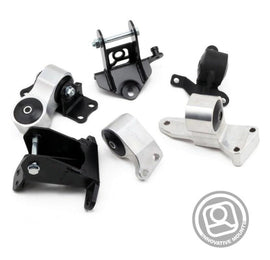 Innovative 06-11 Honda Civic Si K-Series Silver Billet Aluminum Mounts 75A Bushings (Not K24 Trans) - Corvette Realm