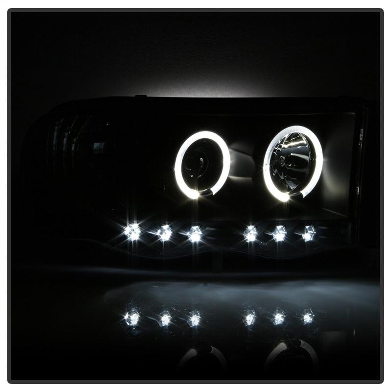 Spyder Dodge Ram 1500 02-05/Ram 2500 03-05 Projector Headlights LED Halo LED Blk PRO-YD-DR02-HL-BK - Corvette Realm