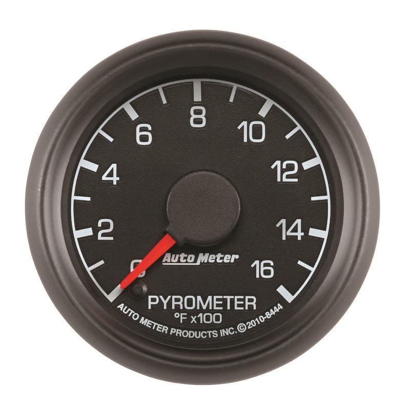 Autometer Factory Match Ford 52.4mm Full Sweep Electronic 0-1600 Deg F EGT/Pyrometer Gauge - Corvette Realm