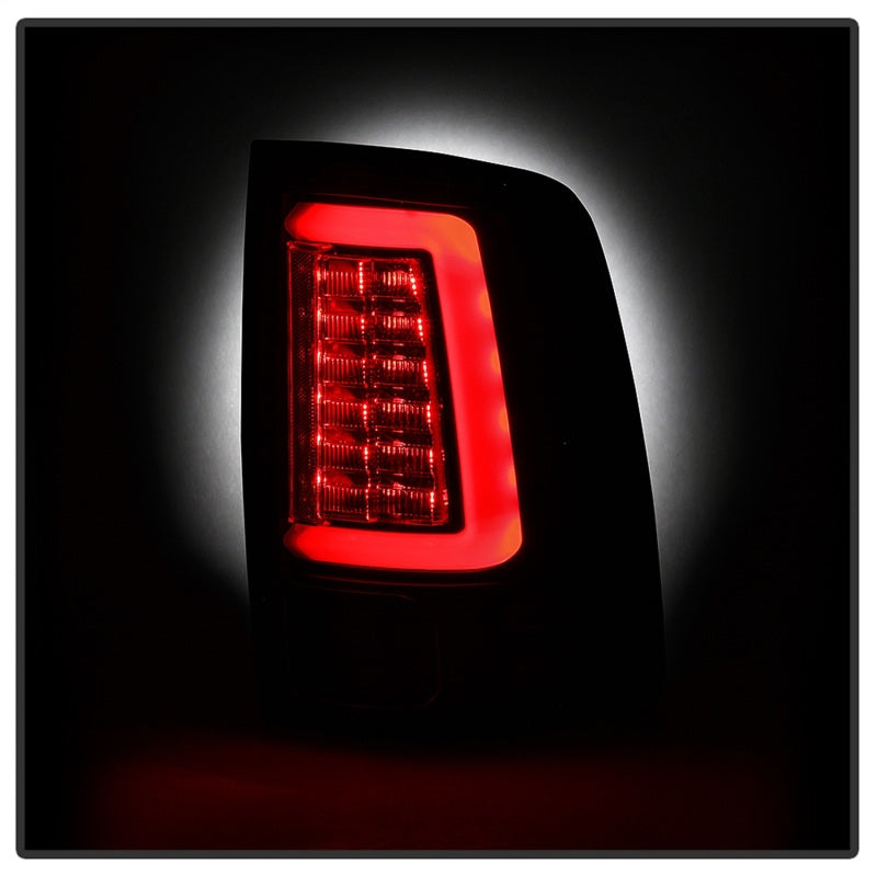 Spyder Dodge Ram 09-18 LED Tail Lights - All Black ALT-YD-DRAM09V2-LED-BKV2 (Incandescent Only)