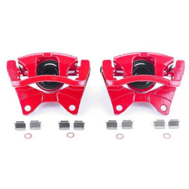 Power Stop 07-11 Dodge Nitro Rear Red Calipers w/Brackets - Pair - Corvette Realm