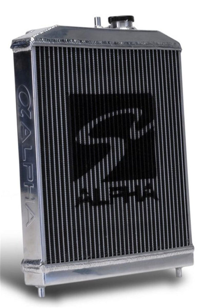 Skunk2 Alpha Series 92-00 Honda Civic Radiator (Half Size) (Dual Core) (Manual Trans.) - Corvette Realm
