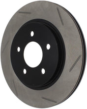 Load image into Gallery viewer, StopTech Power Slot 05-10 Mustang V6/4.0L / GT V8-4.6L Rear Left Slotted Rotor - Corvette Realm