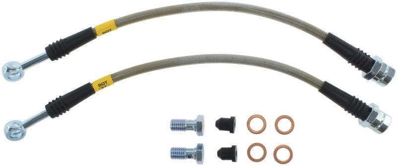 StopTech 2015 VW Golf R Stainless Steel Rear Brake Lines - Corvette Realm