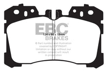 Load image into Gallery viewer, EBC 07+ Lexus LS460 4.6 Redstuff Front Brake Pads - Corvette Realm