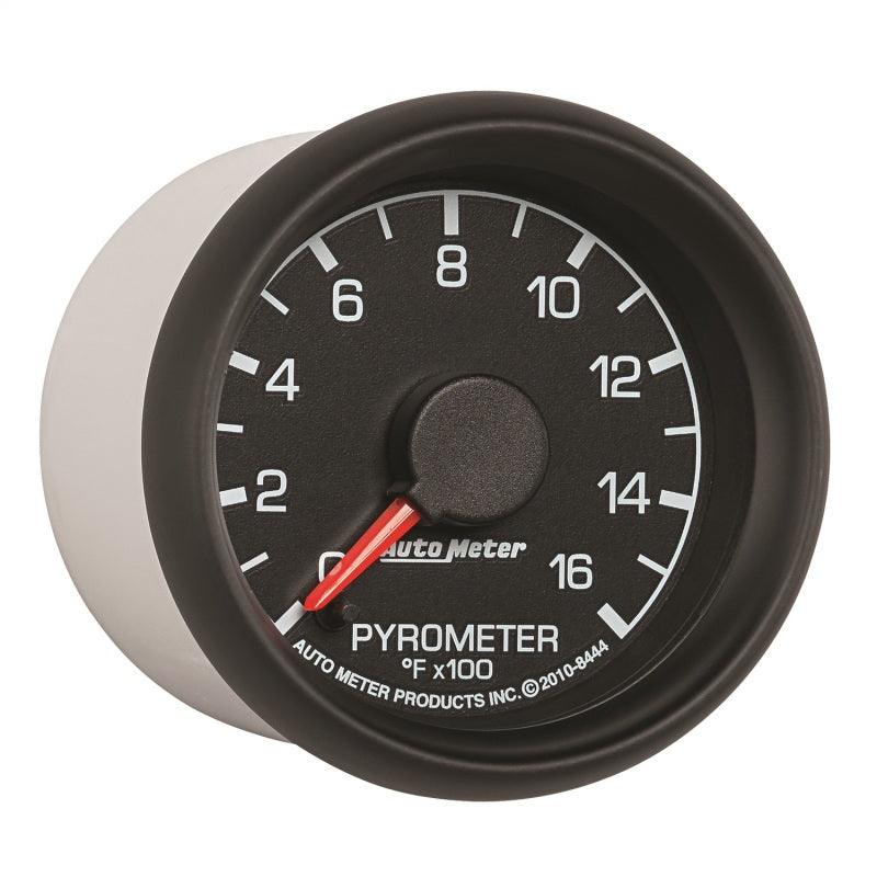 Autometer Factory Match Ford 52.4mm Full Sweep Electronic 0-1600 Deg F EGT/Pyrometer Gauge - Corvette Realm