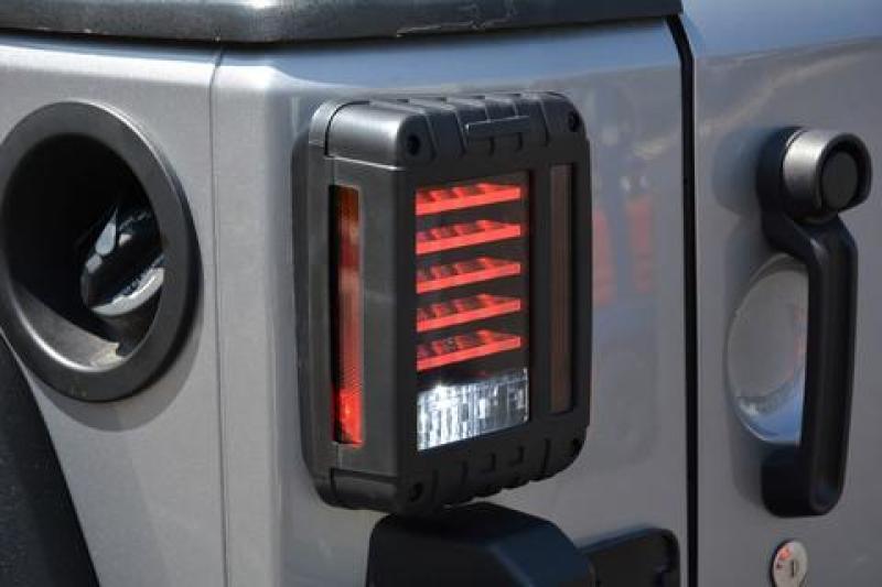 DV8 Offroad 07-18 Jeep Wrangler JK Horizontal LED Tail Light - Corvette Realm