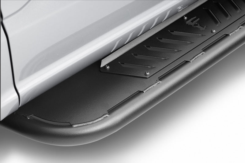 N-FAB 19-21 GMC 1500 Crew Crab Roan Running Boards - Textured Black