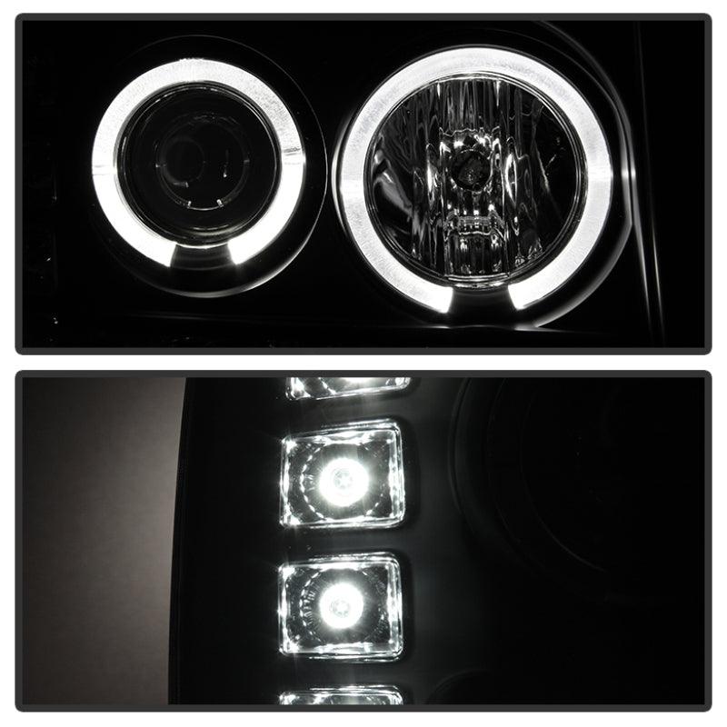 Spyder GMC Sierra 1500/GMC Sierra Denali 08-13 Projector LED Halo- LED Blk PRO-YD-GS07-HL-BK - Corvette Realm