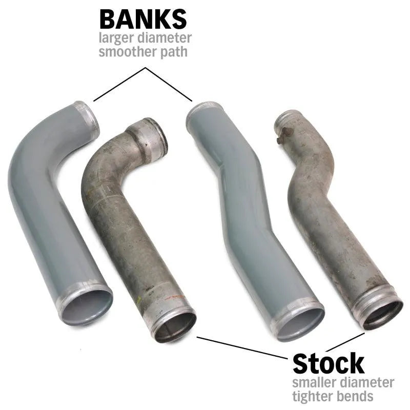 Banks 07-09 Ram 6.7L Diesel Boost Tube System - Corvette Realm