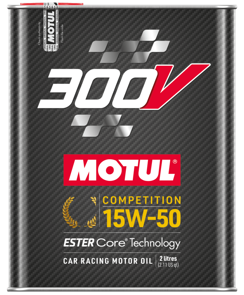 Motul 2L 300V Competition 15W50 - Corvette Realm