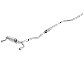 Borla 12-16 BMW 335i / 435i Atak Cat back Exhaust SS 3.0in, 2.25in 3.5in Tip Single Rolled