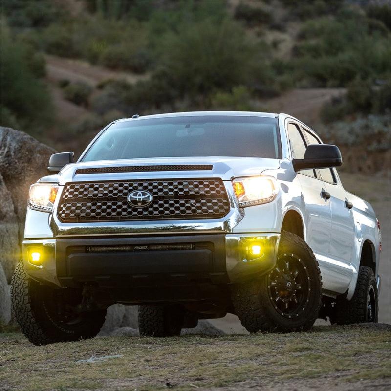 Rigid 14+ Toyota 4Runner/Tundra & 16+ Tacoma 360-Series 4in LED SAE J583 Fog Light Kit - Corvette Realm