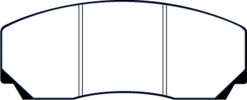 EBC 90-00 Aston Martin Vantage 5.3 (Twin Supercharged)(AP) Redstuff Front Brake Pads - Corvette Realm