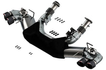 Load image into Gallery viewer, Borla 20-25 Chevrolet Corvette C8 6.2L S-Type Exhaust System Dual Round Angle Cut Carbon Fiber Tips