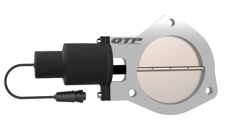 QTP 4in Bolt-On QTEC Electric Cutout Valve - Single