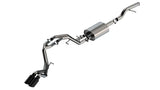 Borla 21-25 Chevrolet Tahoe 5.3L V8 AT 2/4WD Touring Cat-Back Exhaust (Black Chrome)