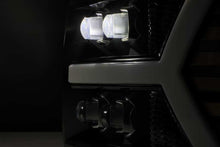 Load image into Gallery viewer, AlphaRex 07-13 Chevy 1500HD(NewBody) NOVA LED Proj Headlight Plank Sty Glos Blk w/Activ Lite/Seq Sig - Corvette Realm