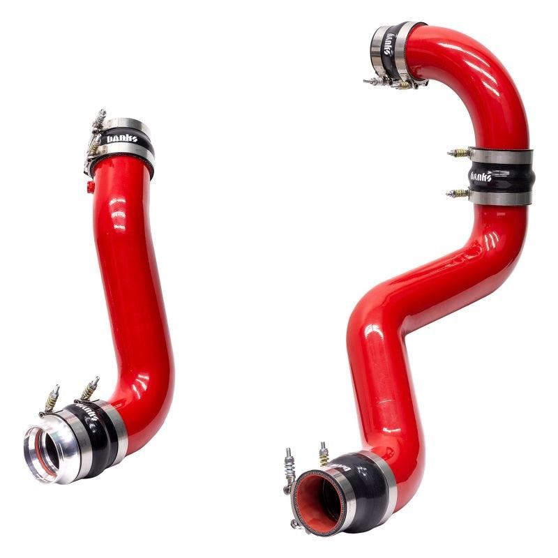 Banks Power 17-19 Chevy/GMC 2500HD/3500HD Diesel 6.6L Boost Tube Upgrade Kit - Red - Corvette Realm